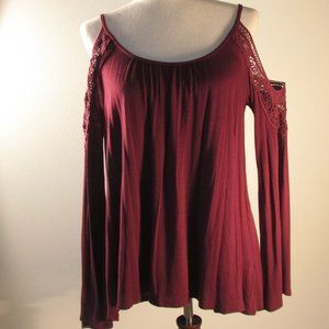 Cold Shoulder Long Sleeve